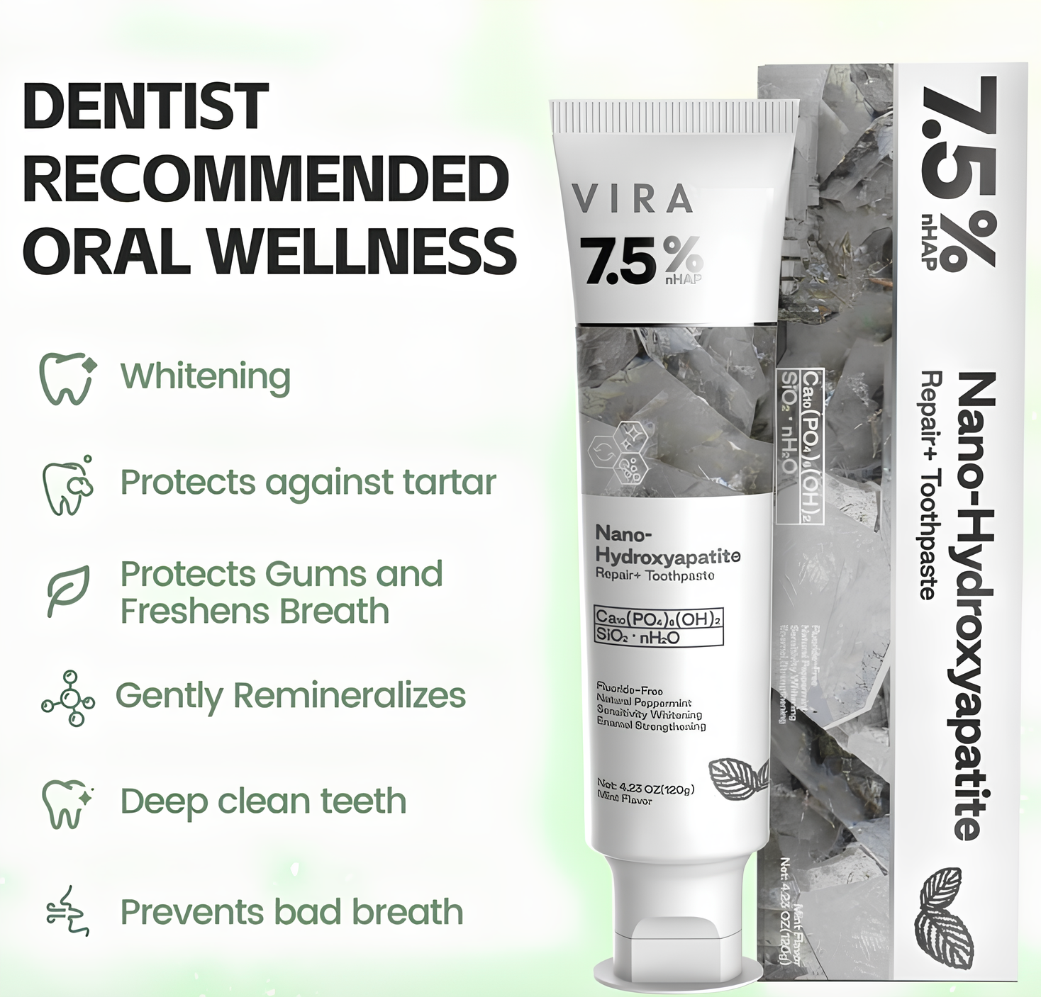 Hydroxyapatite Toothpaste