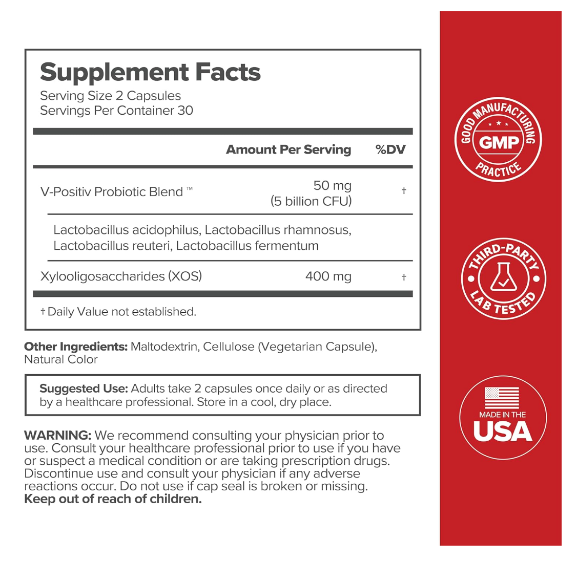 Vira Vaginal Probiotic